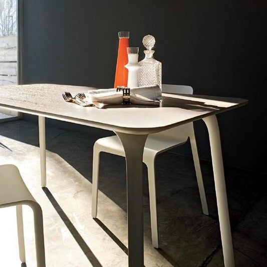 Table First Tisch Rechteckig Schwarz