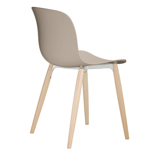 Troy Stuhl Gestell Buche natur Sitz Polypropylen Natur