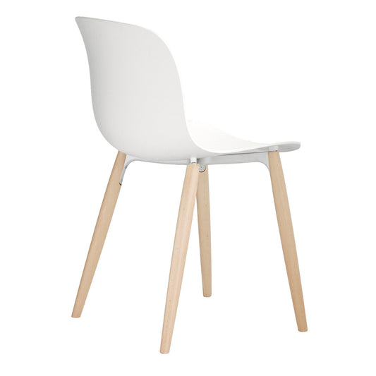 Troy Stuhl Gestell Buche natur Sitz Polypropylen Natur