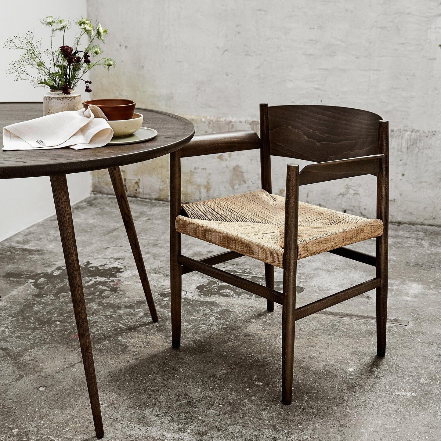 Nestor Armlehnstuhl Natur