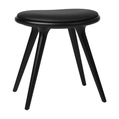 Niedriger Hocker Gestell Buche H 47cm Schwarz