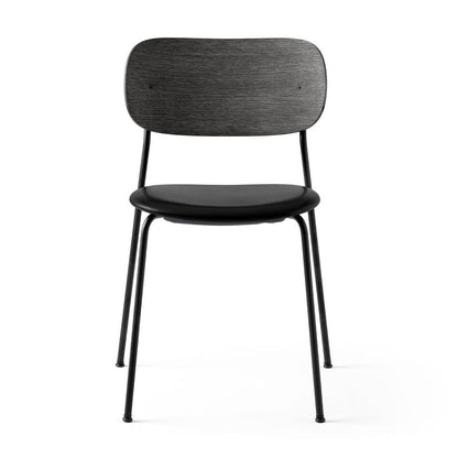 Co Dining Chair Leder Schwarz