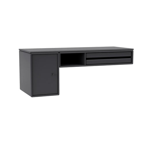 Bureau Wandschreibtisch Anthrazit
