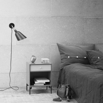 Dream Nachttisch mit Schublade H 48cm Anthrazit