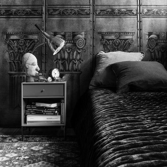 Dream Nachttisch mit Schublade H 48cm Anthrazit