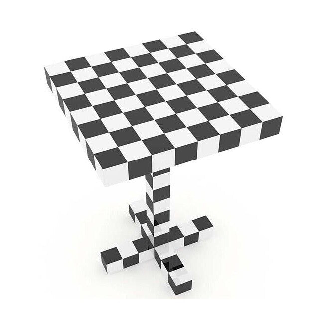 Moooi Chess Tisch Schwarz