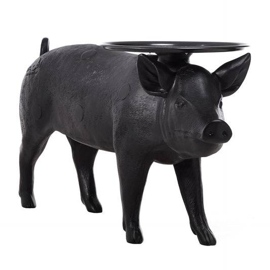 Pig Table Beistelltisch Schwarz