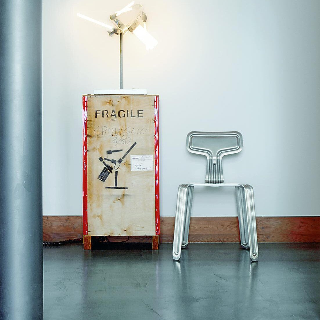 Pressed Chair Stuhl Schwarz