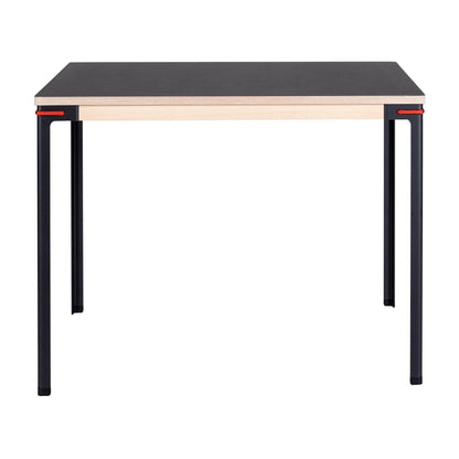 Seiltänzer Tisch quadratisch Schwarz
