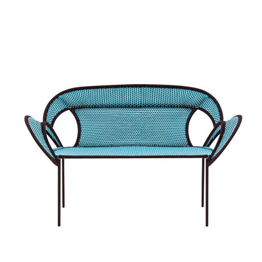 Banjooli 2-Sitzer Sofa Schwarz