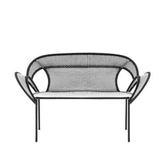 Banjooli 2-Sitzer Sofa Schwarz