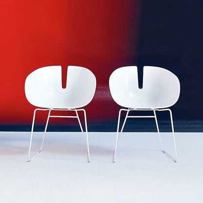 Fjord H. Armlehnstuhl Weiß