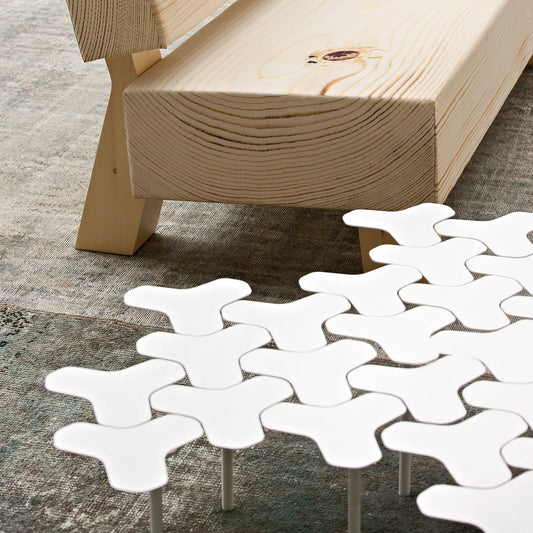 Nanook Beistelltisch Weiß