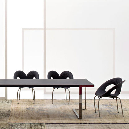 Ripple Stuhl Schwarz