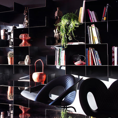 Ripple Stuhl Schwarz