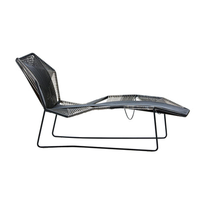 Tropicalia Chaiselongue Schwarz