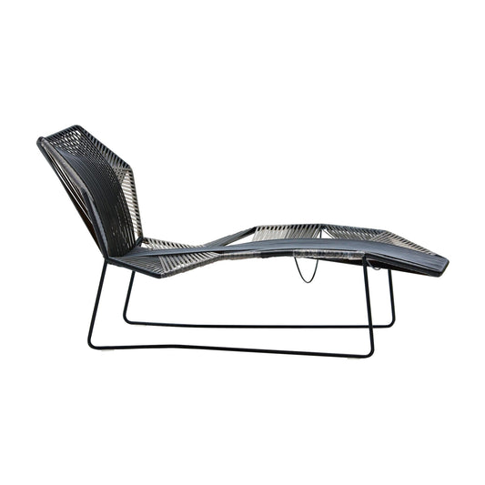 Tropicalia Chaiselongue Schwarz