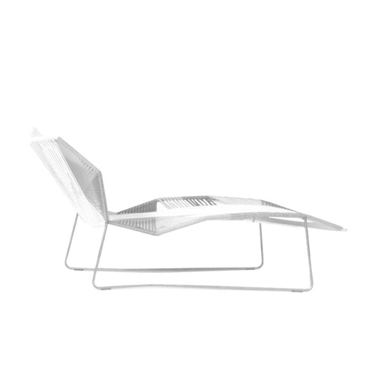 Tropicalia Chaiselongue Weiß