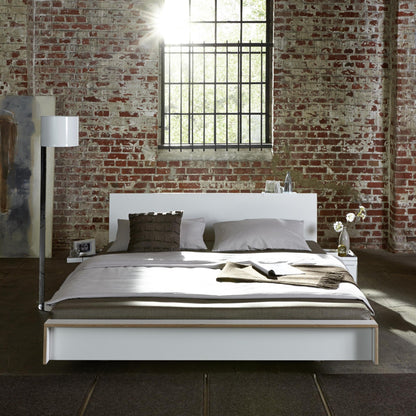 Flai Doppelbett Komforthöhe 180x200cm Anthrazit