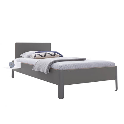 Nait Doppelbett mit Kopfteil 140x200cm Anthrazit