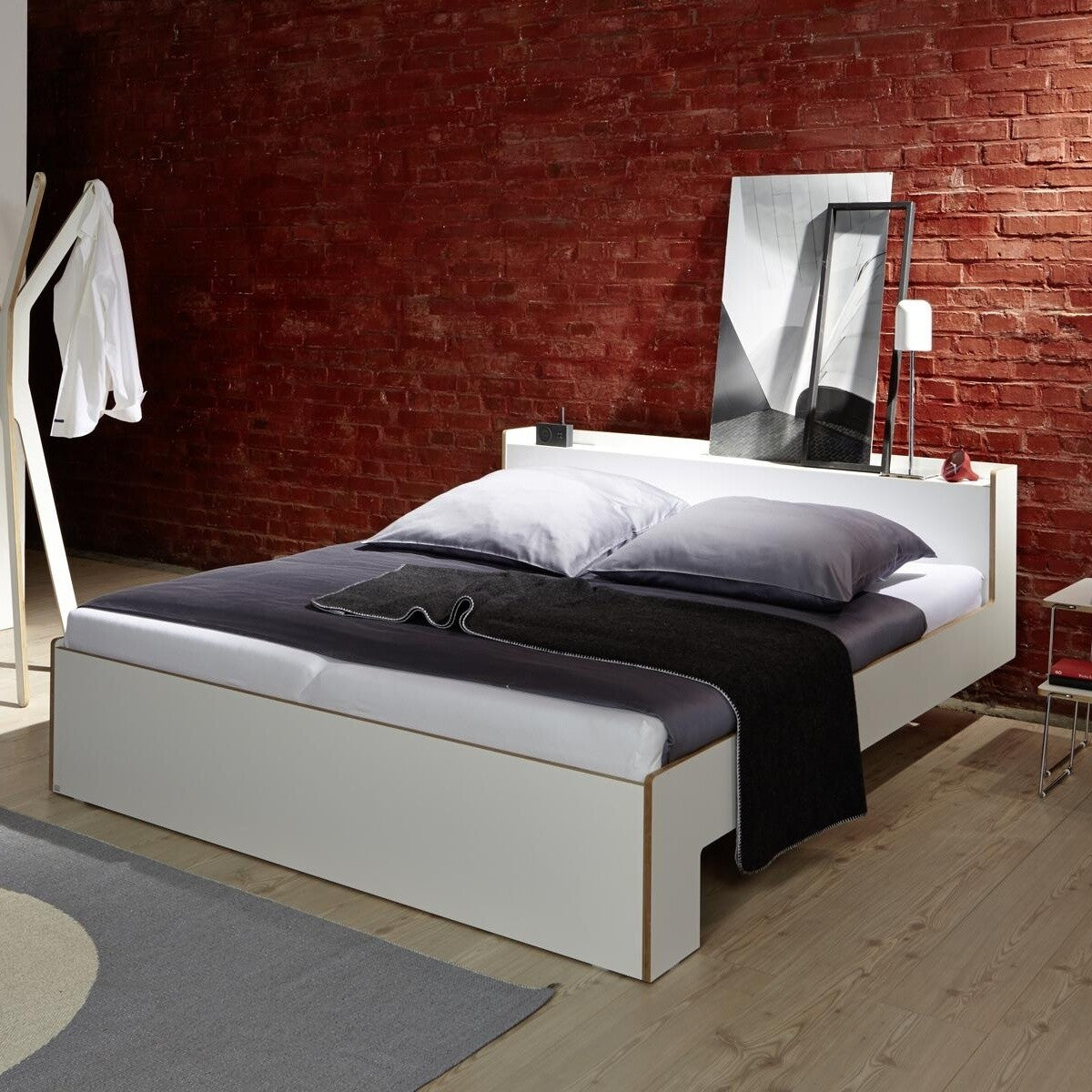 Nook Doppelbett 160x200cm Weiß