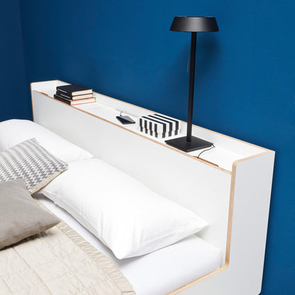 Nook Doppelbett 160x200cm Weiß