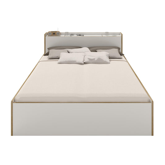 Nook Doppelbett 160x200cm Weiß