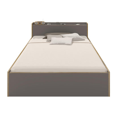 Nook Doppelbett 160x200cm Anthrazit