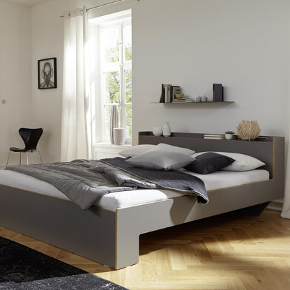 Nook Doppelbett 180x200cm Anthrazit
