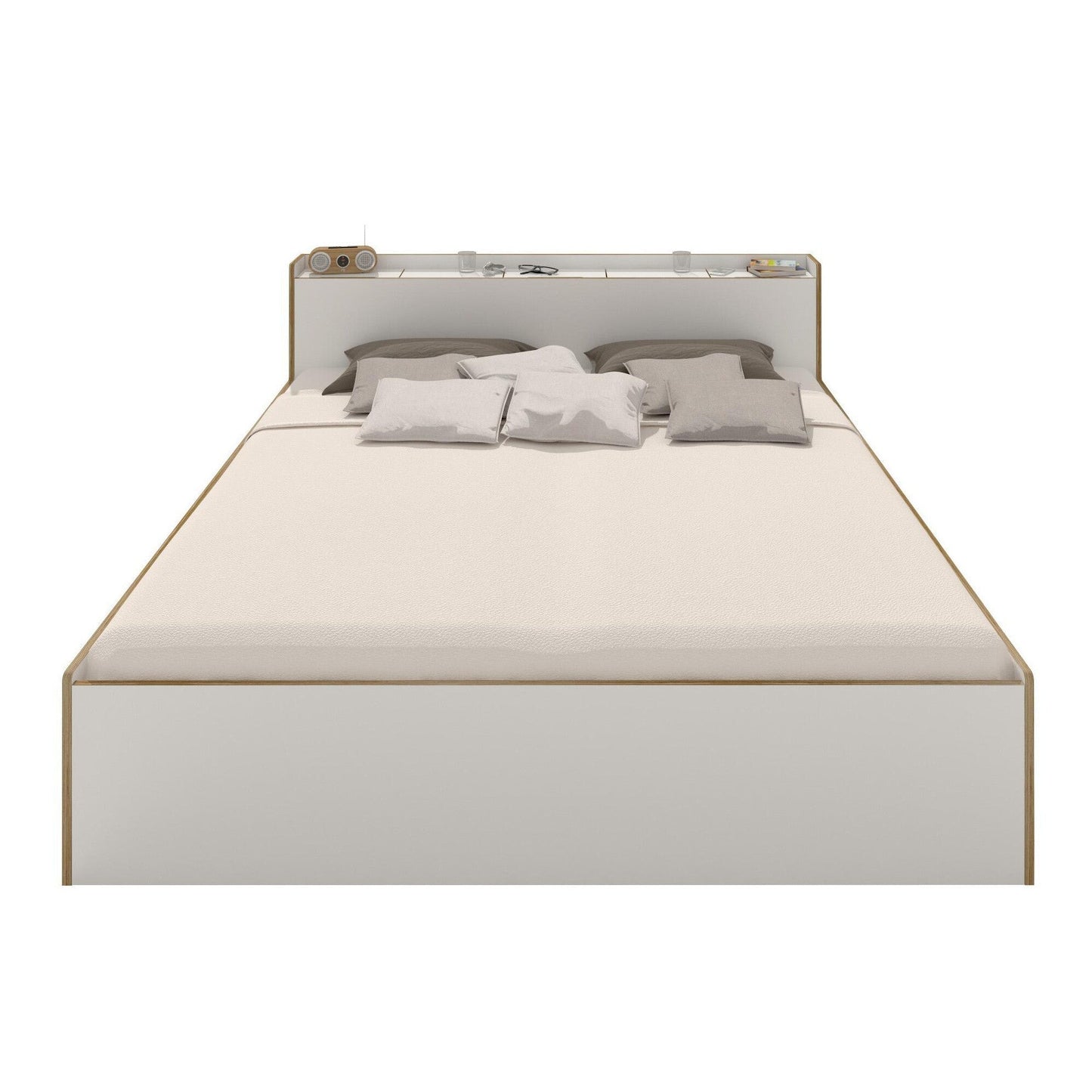 Nook Doppelbett 180x200cm Weiß