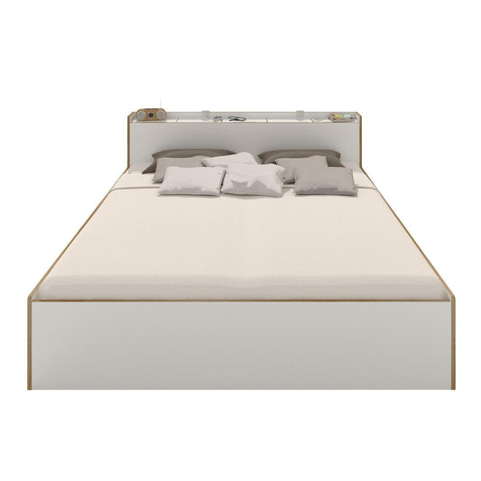 Nook Doppelbett 180x200cm Weiß