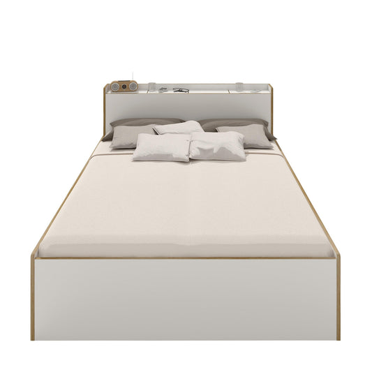 Nook Einzelbett 120x200cm Weiß