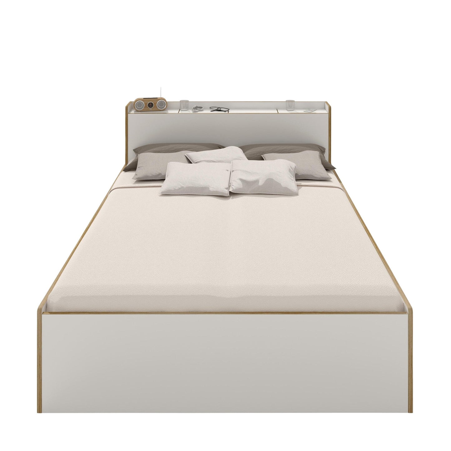 Nook Einzelbett 120x220cm Weiß