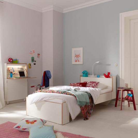 Nook Einzelbett 120x220cm Weiß