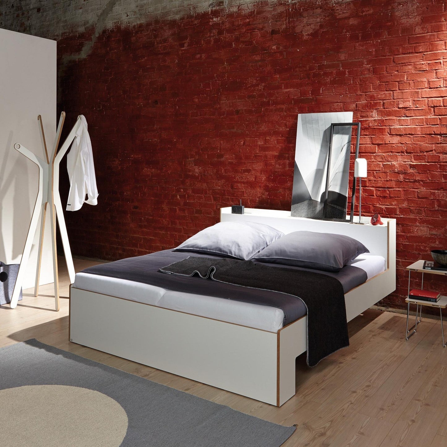 Nook Einzelbett 120x200cm Weiß