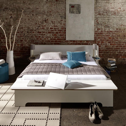 Plane Doppelbett 200x200cm Anthrazit