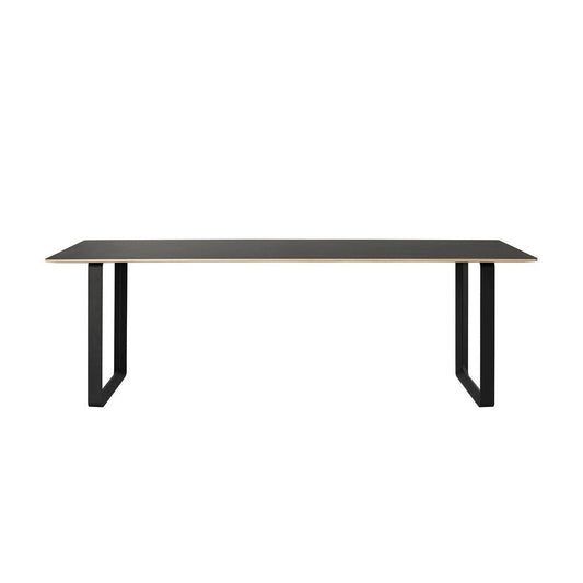 70/70 Tisch L 225cm Schwarz