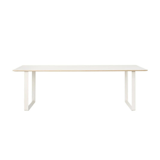70/70 Tisch L 225cm Weiß