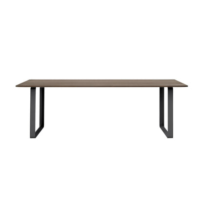 70/70 Tisch L 225cm Schwarz