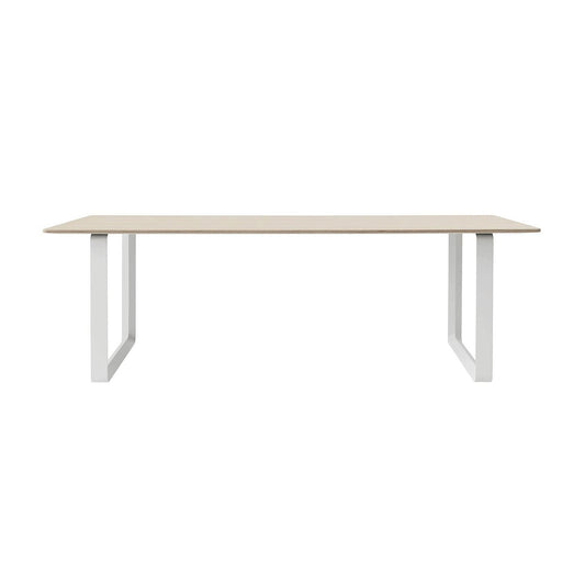 70/70 Tisch L 225cm Weiß