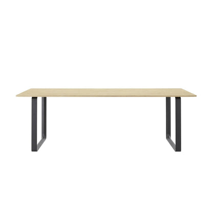 70/70 Tisch L 225cm Schwarz