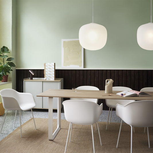 70/70 Tisch L 225cm Weiß