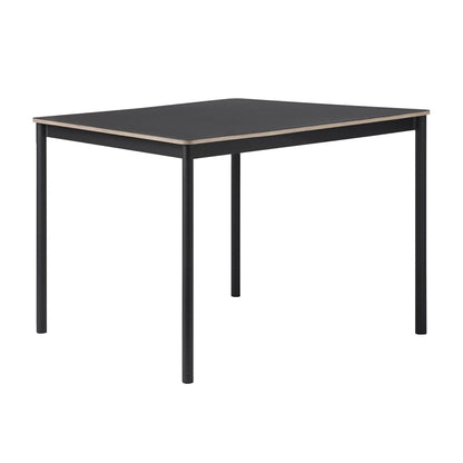 Base Tisch 140x80cm Schwarz