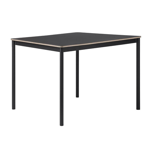Base Tisch 140x80cm Schwarz