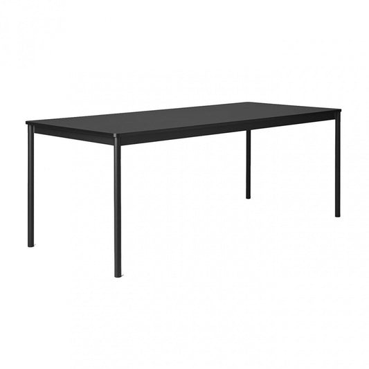 Base Tisch 190x85cm Schwarz