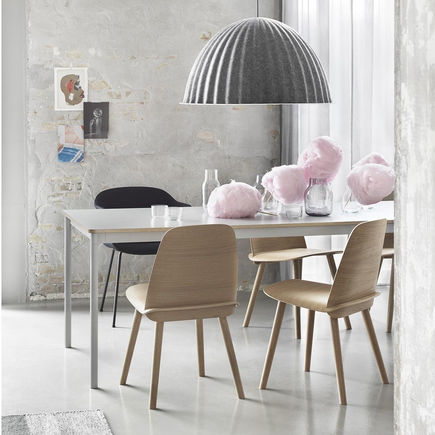 Base Tisch 190x85cm Schwarz