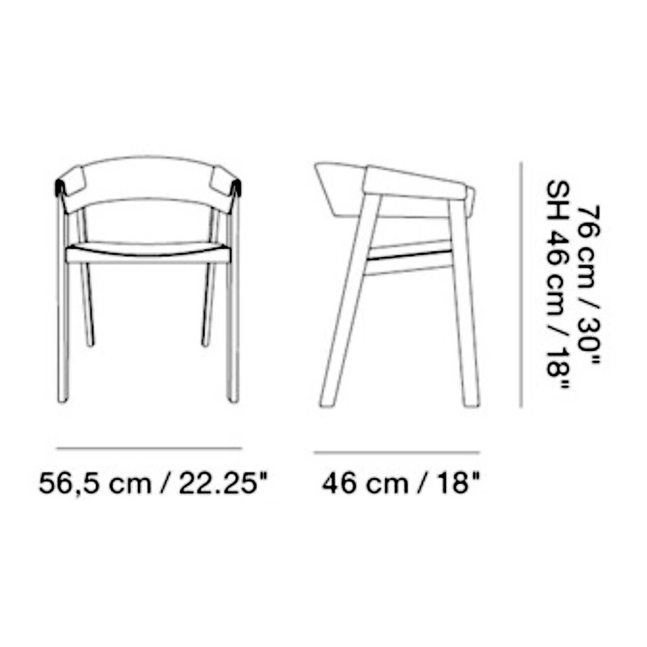 Cover Armlehnstuhl Leder