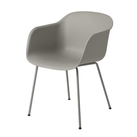 Fiber Armchair Rohrgestell Recycelt Schwarz