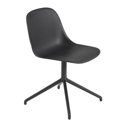 Fiber Side Chair Drehstuhl Schwarz