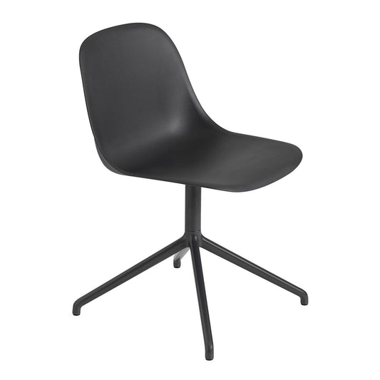 Fiber Side Chair Drehstuhl Schwarz